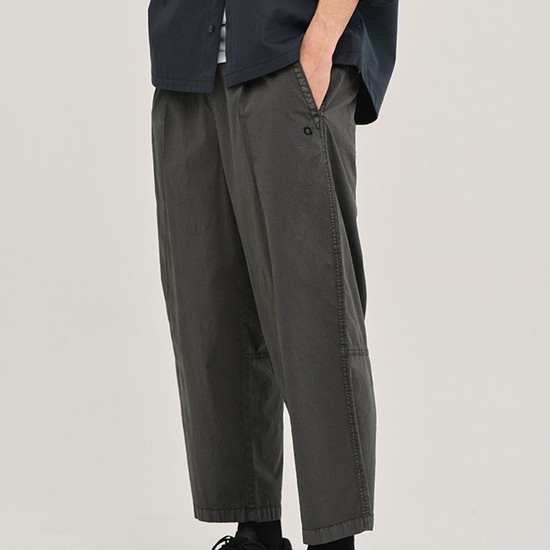가먼트다잉 뱀부 8부 팬츠 2 Dark Gray