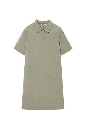 W 네오쿨 미디 원피스 Light Khaki