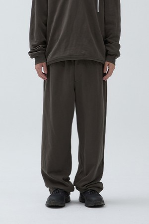 워케이션 스웻 팬츠 Charcoal Brown