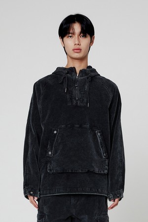 가먼트다잉 코듀로이 아노락 Navy