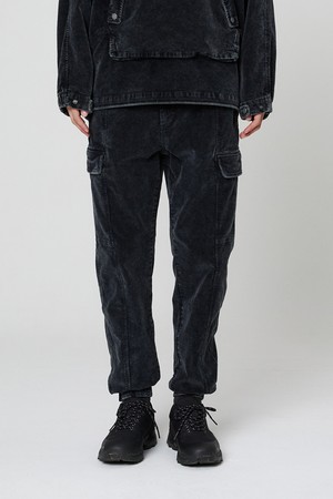 가먼트다잉 코듀로이 조거팬츠 Navy