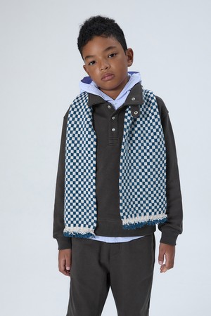 KIDS 워케이션 스웻 맨투맨 Charcoal Brown