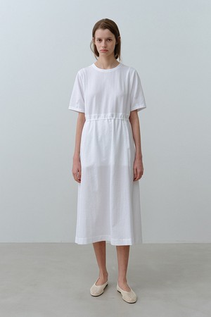 W 시어서커 원피스 White