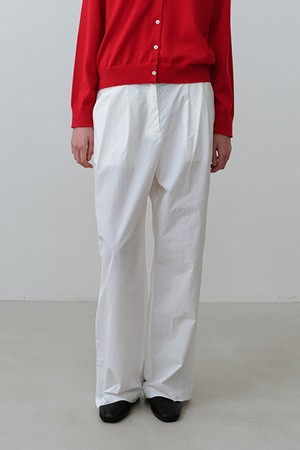 W 뱀부에어 팬츠 White