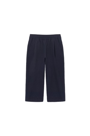 KIDS 페블 시어서커 8부 팬츠 Navy