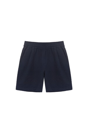 KIDS 페블 시어서커 하프 팬츠 Navy
