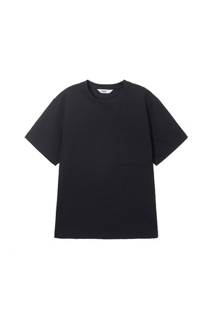 KIDS 페블 시어서커 반팔 티셔츠 Black