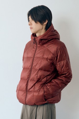 팔레트 경량 다운 자켓 Brick Red