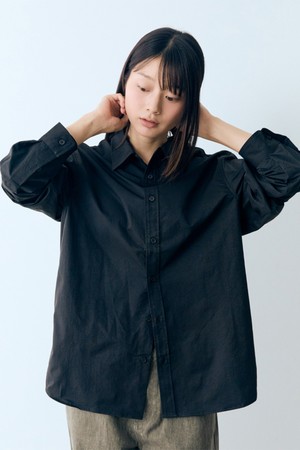 릴렉스드 셔츠 Black