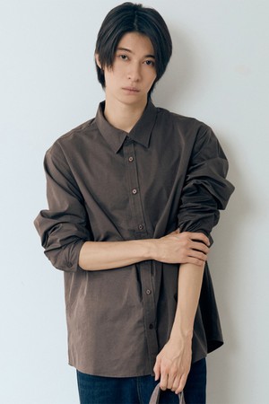 릴렉스드 셔츠 Dark Brown