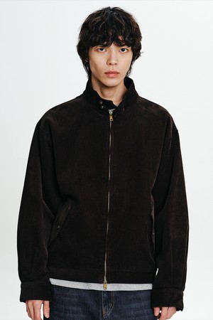 코듀로이 헤링턴 자켓 Khaki Brown