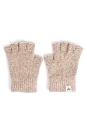 FINGERLESS GLOVES (beige)