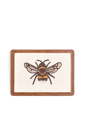 HONEYBEE CARD CASE (brown)