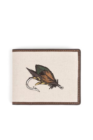 FLY FISHING WALLET (dark brown)