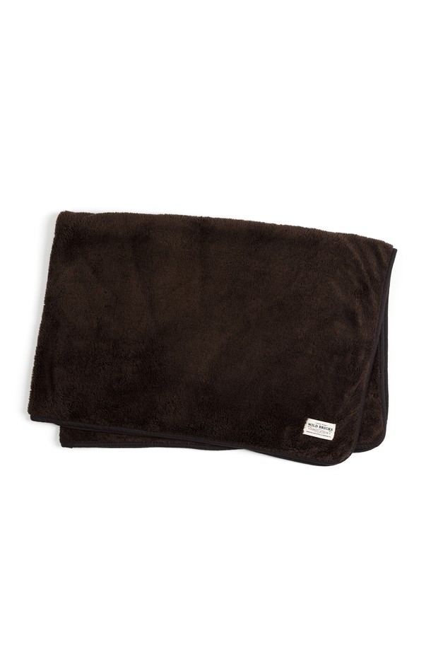 WILD BRICKS - 캠핑용품 - BS FLEECE BLANKET (brown)