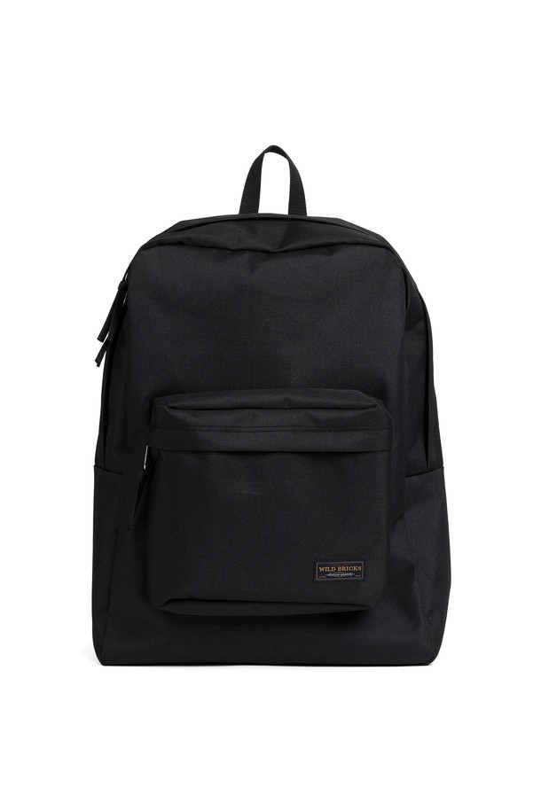 WILD BRICKS - 백팩 - BASIC OLD SCHOOL BACKPACK (black)