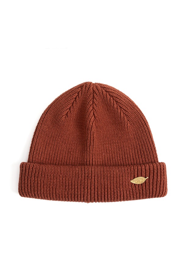 WILD BRICKS - 모자 - AC LEAF WATCH CAP (burnt orange)