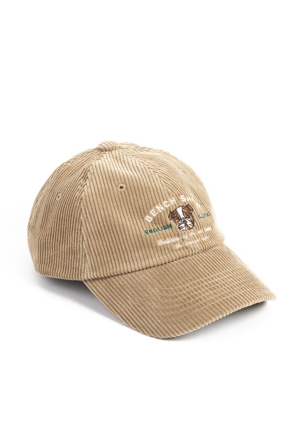 WILD BRICKS - 모자 - CORDUROY KENNEL CLUB CAP (beige)