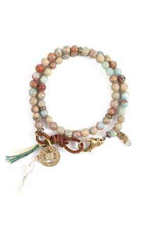 EN GEMSTONE BRACELET (beige)