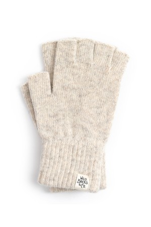 FINGERLESS GLOVES (oatmeal)