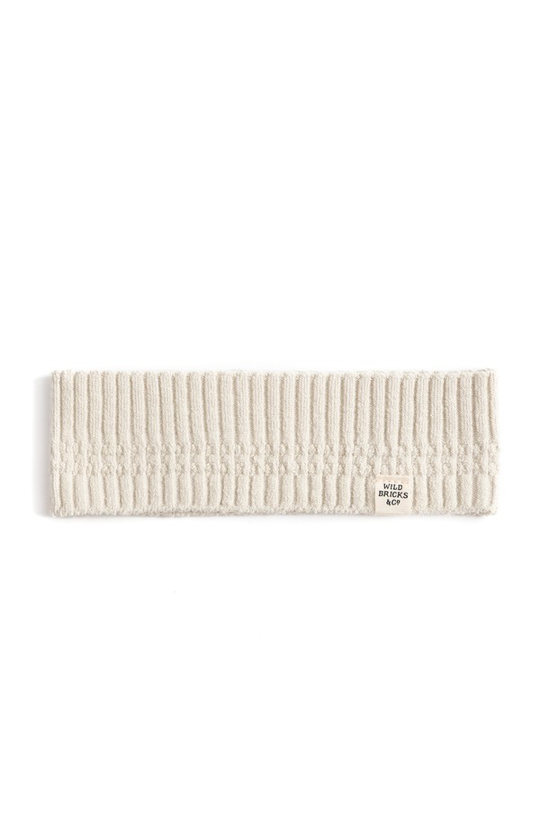 WILD BRICKS - 헤어 ACC - AC BASIC HAIRBAND (ivory)