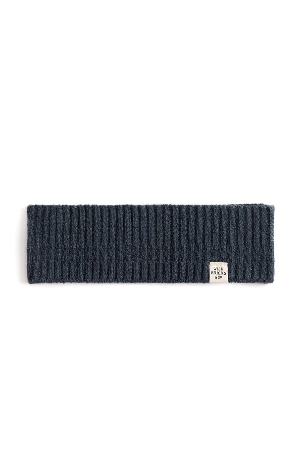 WILD BRICKS - 헤어 ACC - AC BASIC HAIRBAND (indigo)