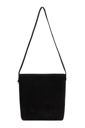 WST SUEDE CROSS BAG (black)