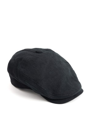 BS LINEN HUNTING CAP (dark navy)