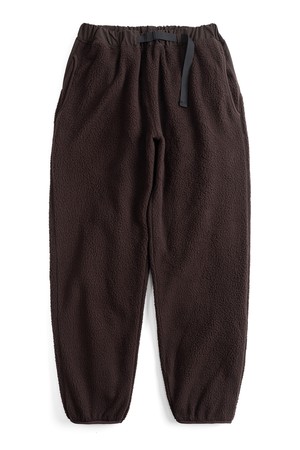 WB FLEECE PANTS (dark brown)