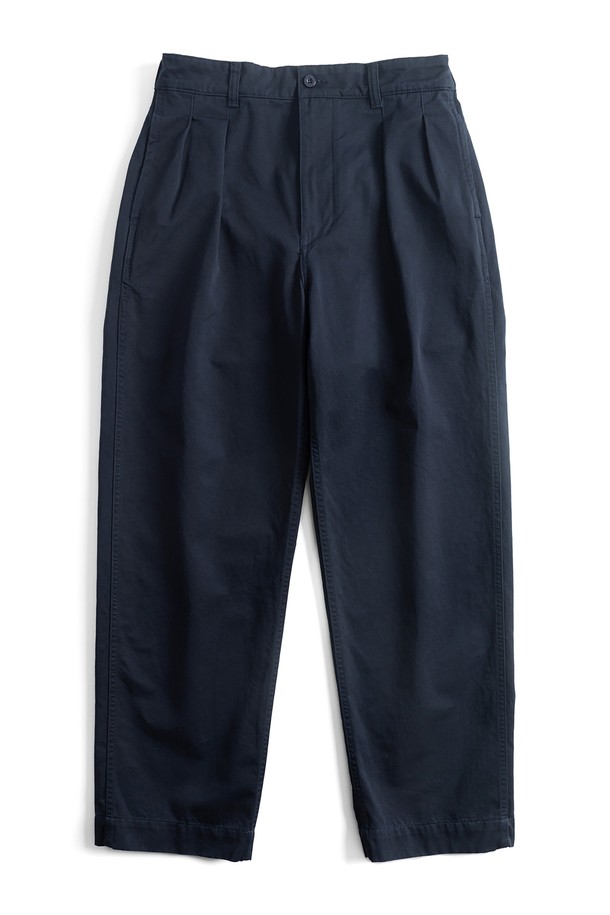 WILD BRICKS - 캐주얼팬츠 - LW FRENCH CHINO PANTS (navy)