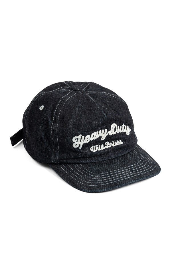 WILD BRICKS - 모자 - DN HEAVY-DUTY TRUCKER CAP (denim)