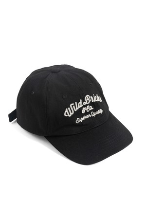 CT CHAIN STITCH LOGO CAP (black)