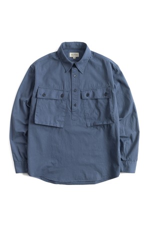 LW MILITARY PULLOVER SHIRT (blue)