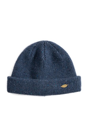 NP LEAF WATCH CAP (indigo blue)