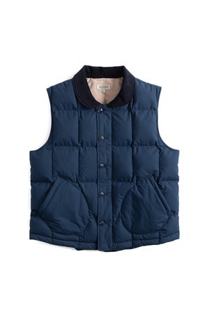 RP PUFFER VEST (navy)