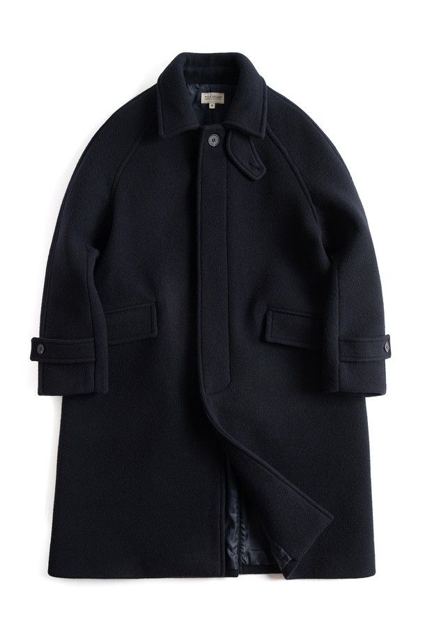 WILD BRICKS - 코트 - AW OVERSIZED LIBRARY COAT (navy)