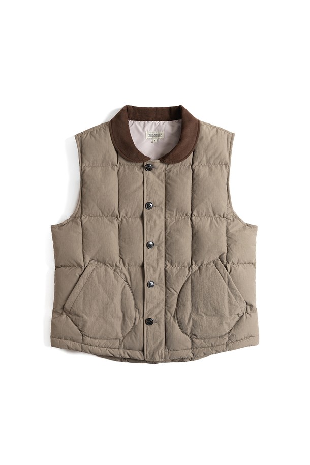 WILD BRICKS - 베스트 - RP PUFFER VEST (olive)