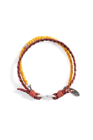 LC DUAL BRACELET (red&yellow)