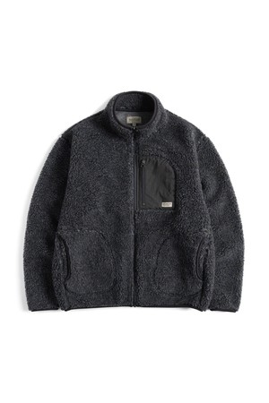 TCM FLEECE JACKET (charcoal)