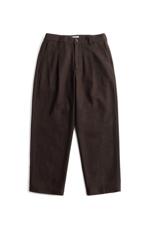 ANP WOOL LIBRARY PANTS (dark brown)