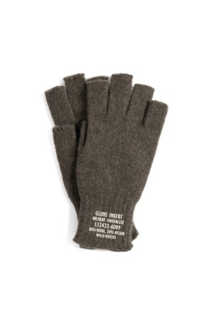 MILITARY FINGERLESS GLOVES (olive green)