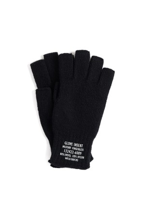 MILITARY FINGERLESS GLOVES (black)