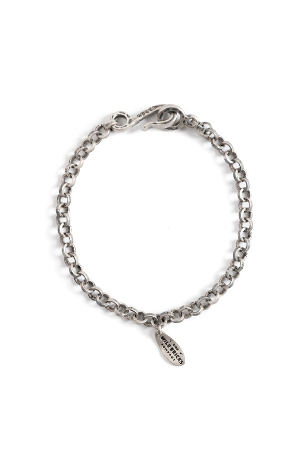 WILD BRICKS - 기타소품 - W23 LINK CHAIN BRACELET (silver)