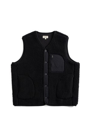 W24 FLEECE VEST (black)