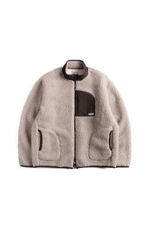 W24 FLEECE JACKET (oatmeal)