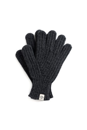 W24 FINGER HOLE GLOVES (charcoal)