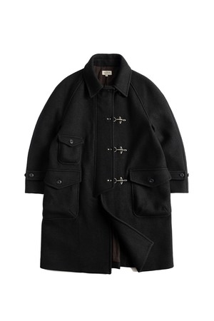 W24 WOOL OVERSIZED COAT (dark brown)