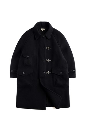 W24 WOOL OVERSIZED COAT (black)