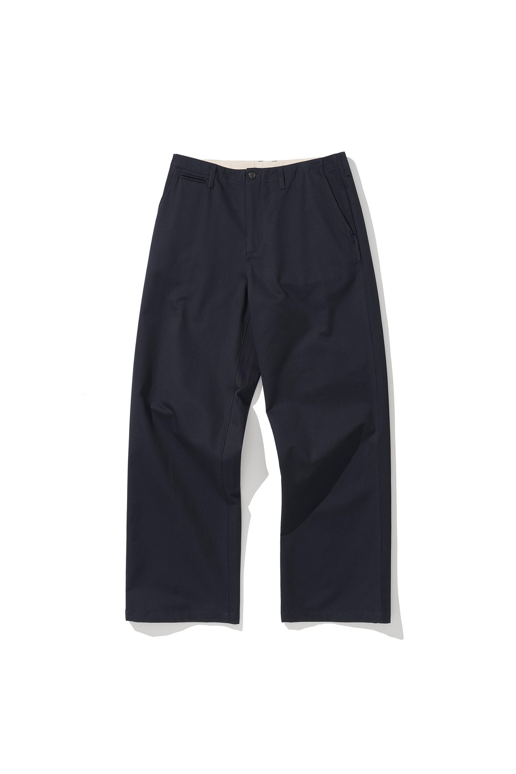 UNIFORM BRIDGE - 캐주얼팬츠 - officer chino pants navy