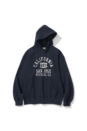 california sweat hoodie navy
